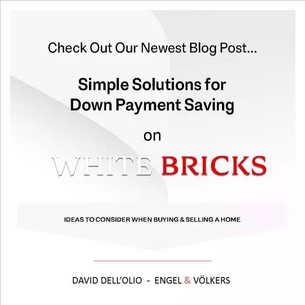 Simple Solutions for Down Payment Saving