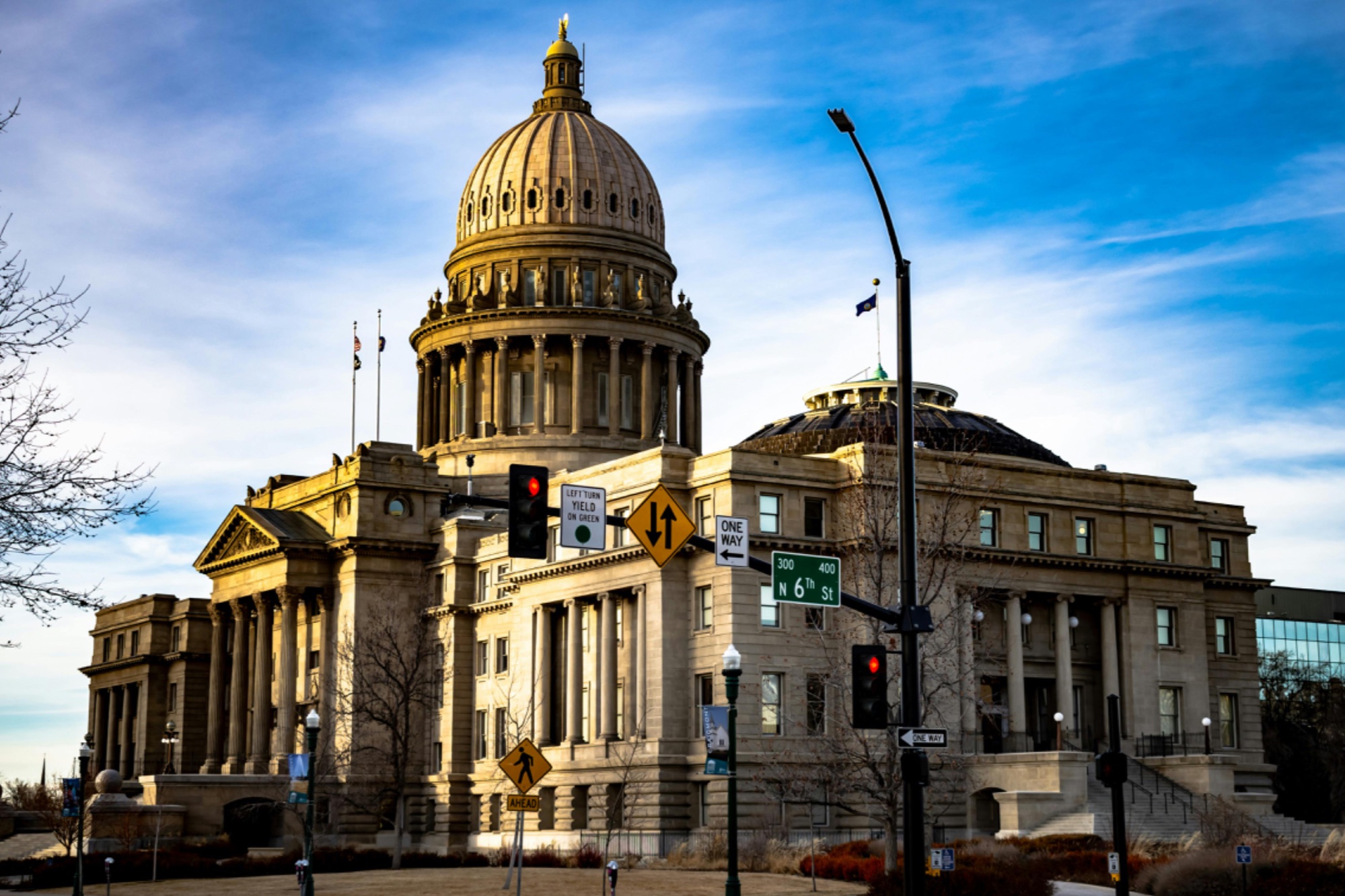 Idaho capital building in Boise Idaho 