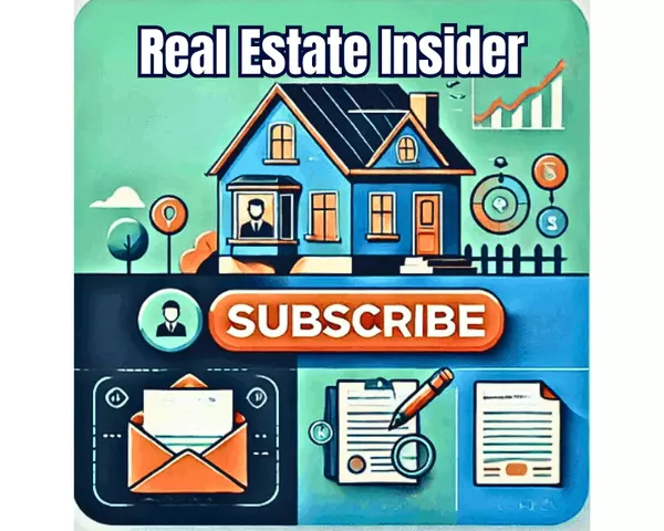 feature image of Real  Estate Market Updates Newsletter Request