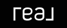 Real Logo Knockout Black with White Wordmark