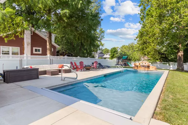 backyard pool at a st louis home