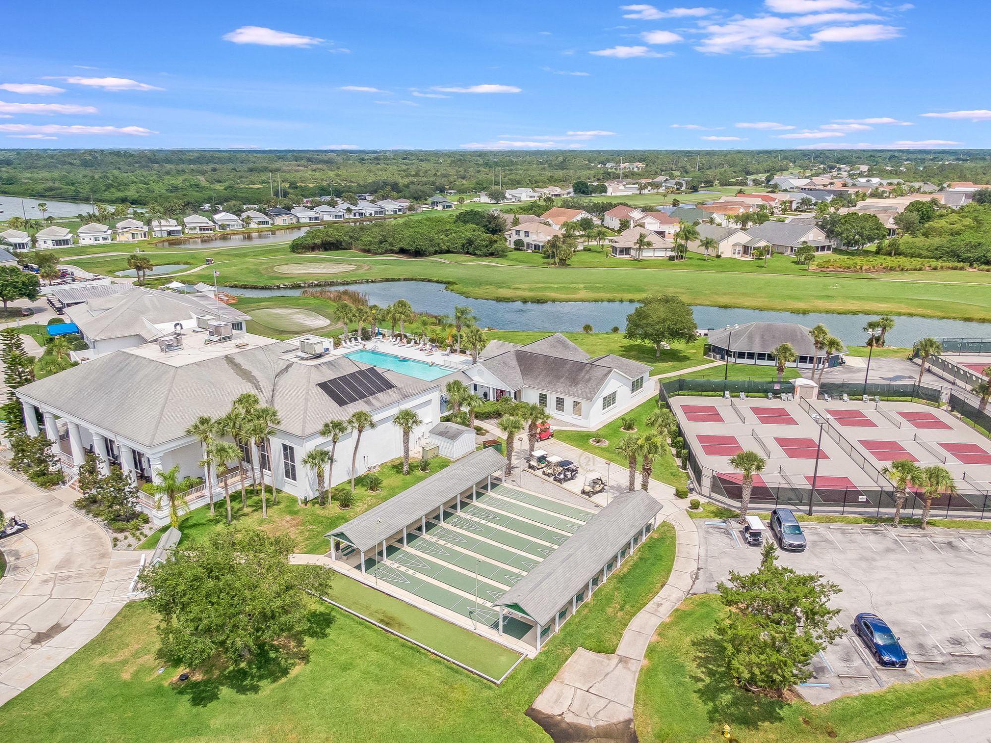 The Great Outdoors Aerial of Amenities