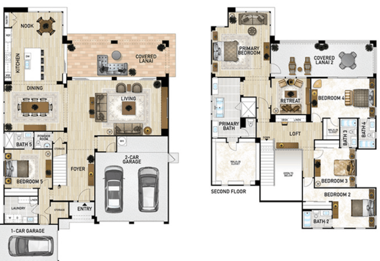 Keikainani Naupaka Floor Plan