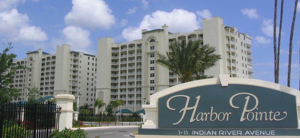 Harbor Point Towers with Monument Sign