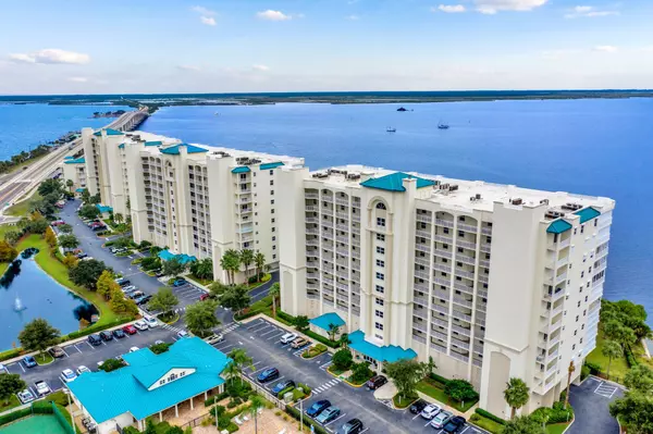 Harbor Pointe Aerial with Indian River background