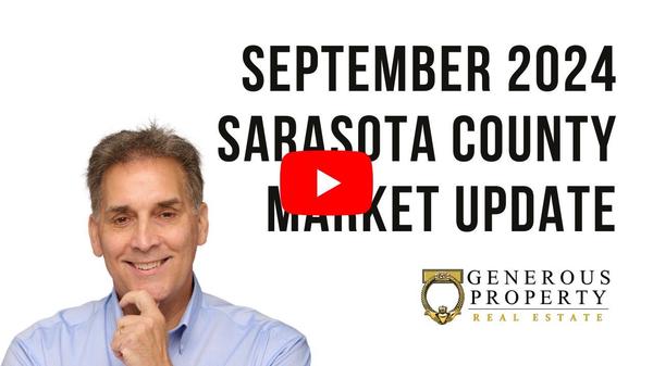 feature image of Sarasota County Real Estate Market Update September 2024