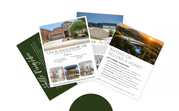 maillers and flyers for landing page