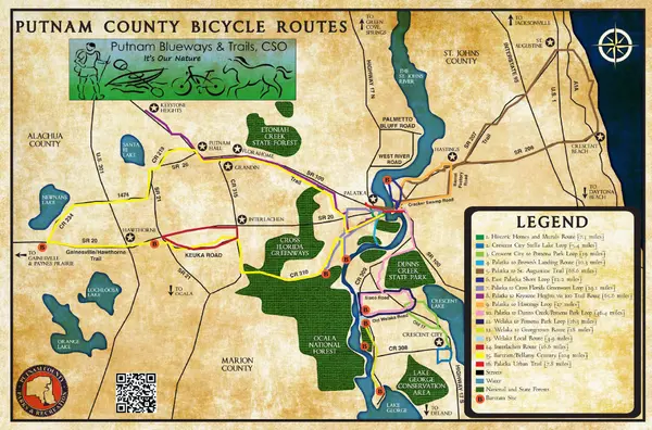 Putnam Bicycle Trails