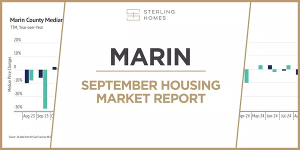 Marin Housing Market Update - September 2024