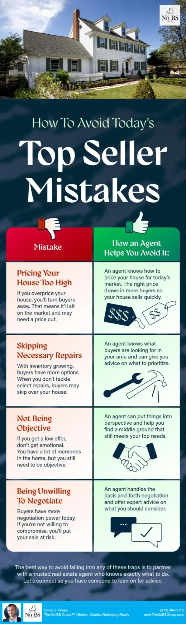 How To Avoid Today's Top Seller Mistakes,Conor J. Green