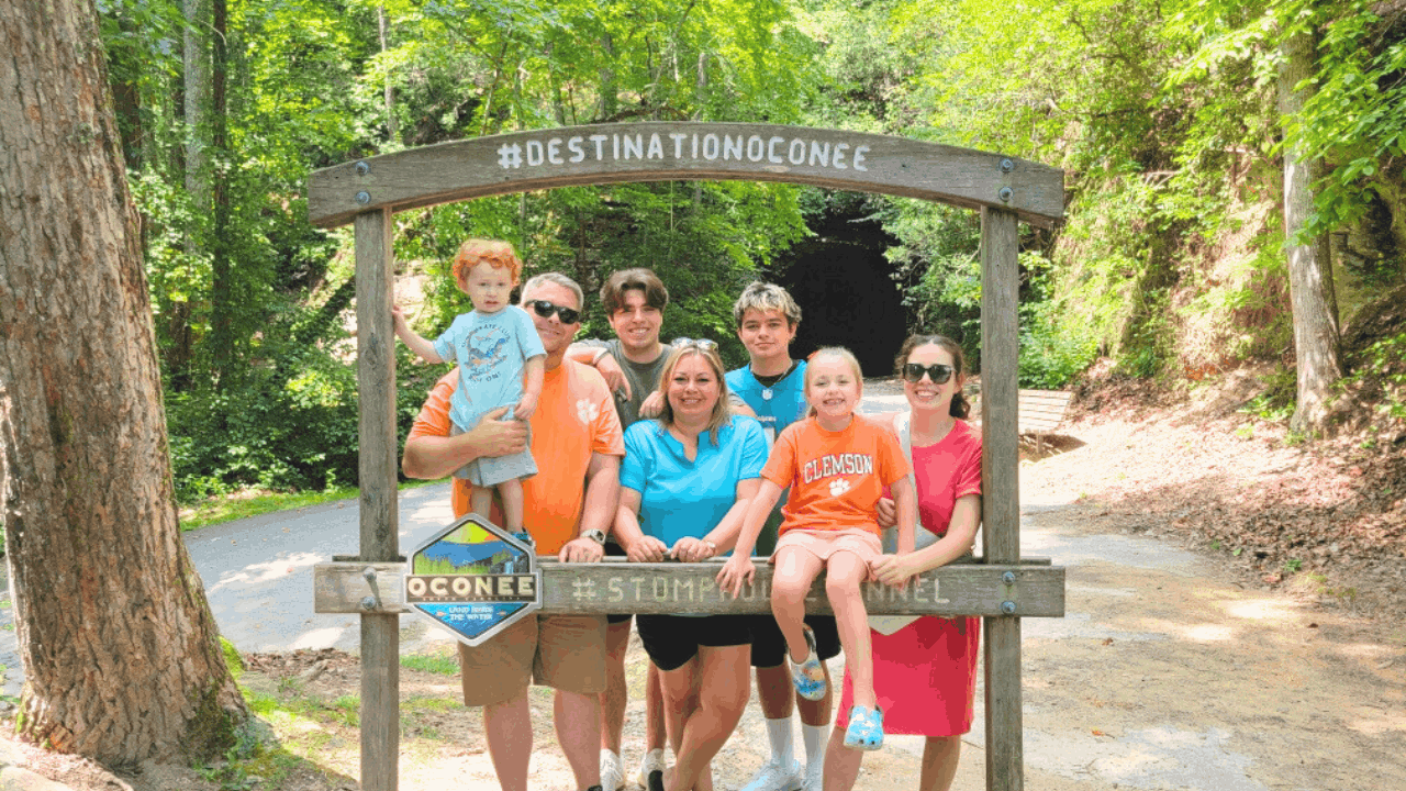 Stumphouse Tunnel in Oconee South Carolina