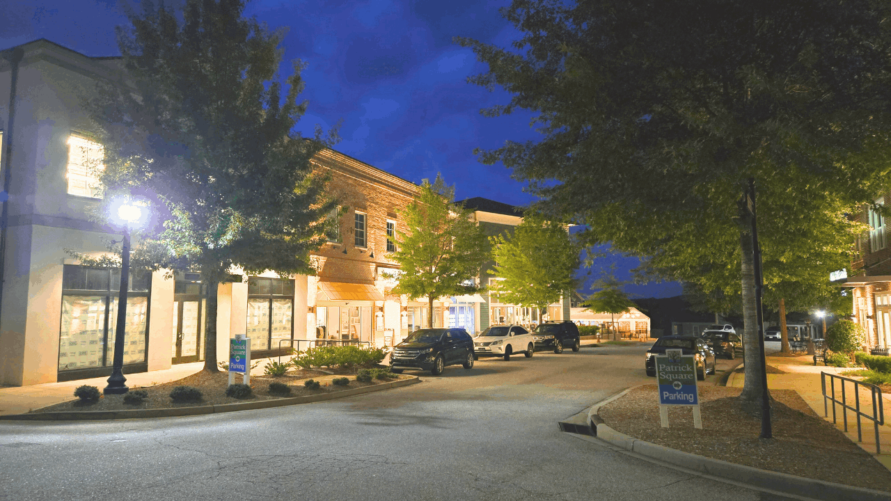 Neighborhood in Patrick Square Clemson South Carolina