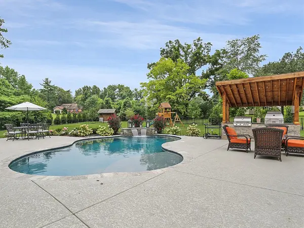 beautiful pool in st louis home