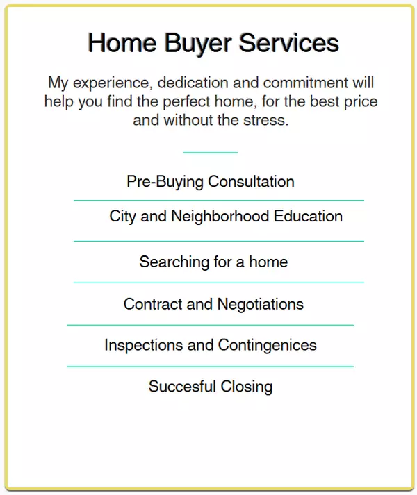home buyer services in detail