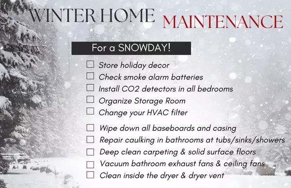 feature image of Winter Home Maintenance