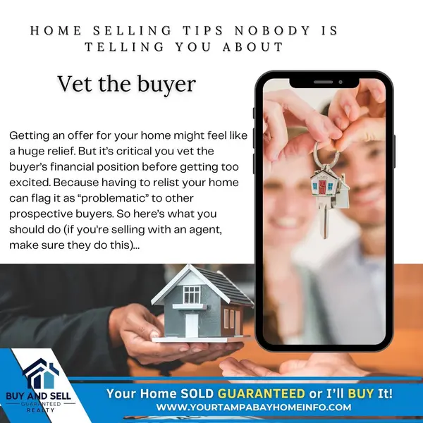 Vet the Buyer Before Celebrating an Offer! ,Ernest Van Glahn