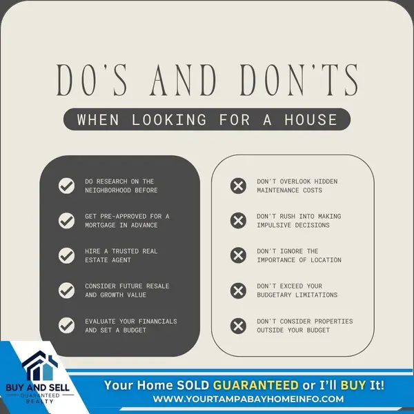 Do's and Don'ts When Looking for a House,Ernest Van Glahn