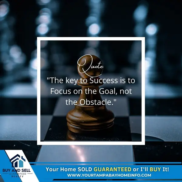 The Key to Success: Focus on the Goal, Not the Obstacle,Ernest Van Glahn
