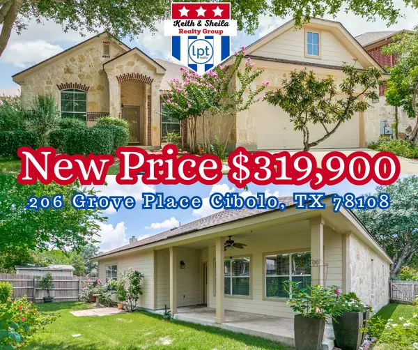 Price Reduced $30k to $319,900 On This Dream Home at 206 Grove Pl, Cibolo, TX 78108