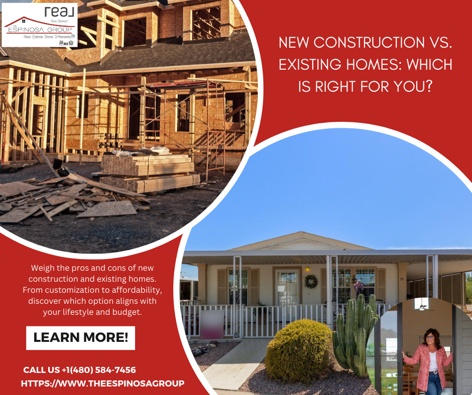New Construction vs. Existing Homes: Which is Right for You?