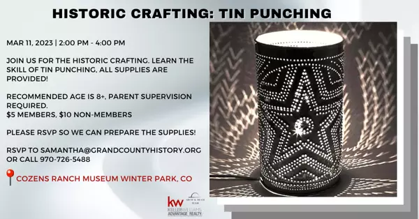 HISTORIC CRAFTING: TIN PUNCHING