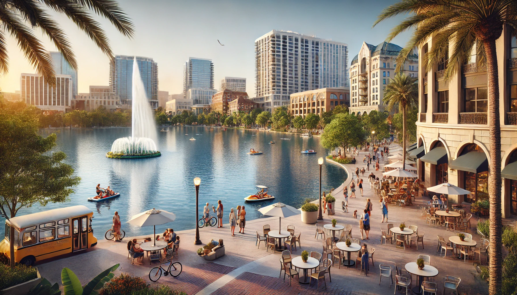 Lake Eola - Downtown Orlando