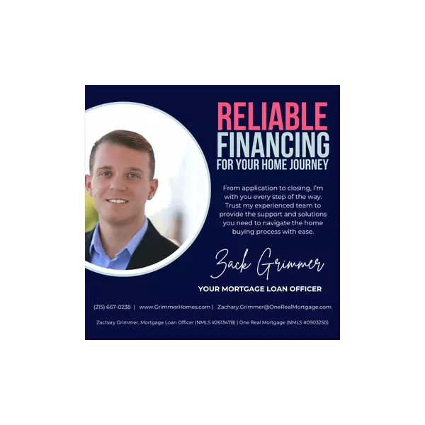 Zack Grimmer, NJ Mortgage Advisor with One Real Mortgage