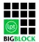 Big Block LPT Realty Vertical Black, Green, & White