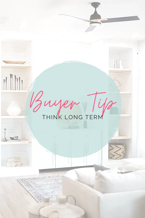 Buyers, think long term!,Christina Sparks
