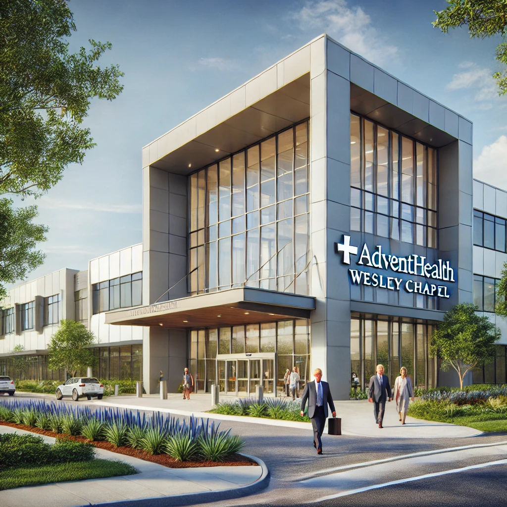 an image representing AdventHealth Wesley Chapel for the healthcare facilities section. 