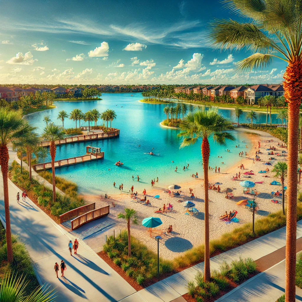 Here is an image representing Wesley Chapel's Epperson Lagoon.