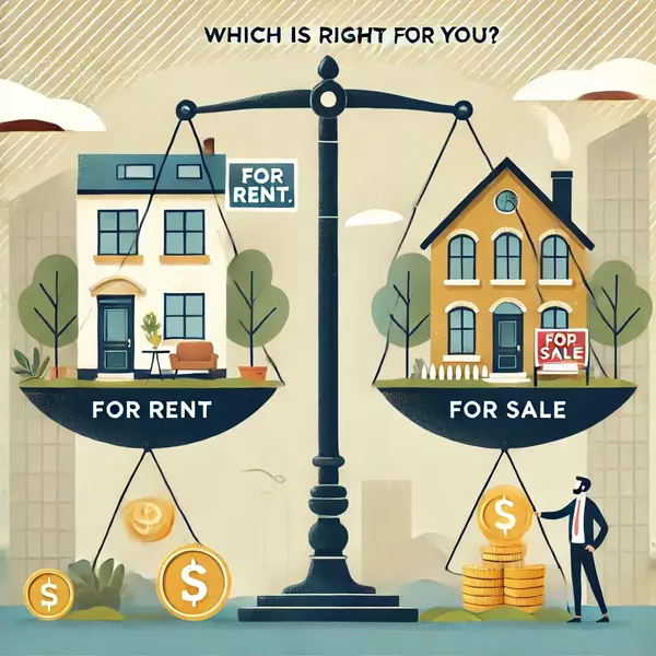 feature image of Renting vs. Buying: Which is Right for You?