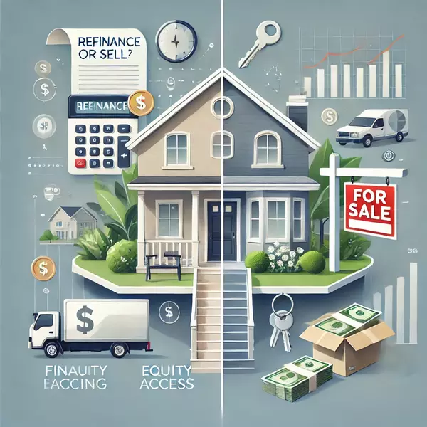 feature image of Refinance or Sell? How to Decide What’s Best for Your Home