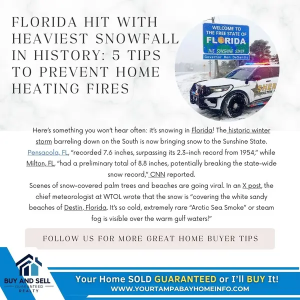 Florida's Heaviest Snowfall in History?! How to Keep Your Home Safe and Warm,Ernest Van Glahn