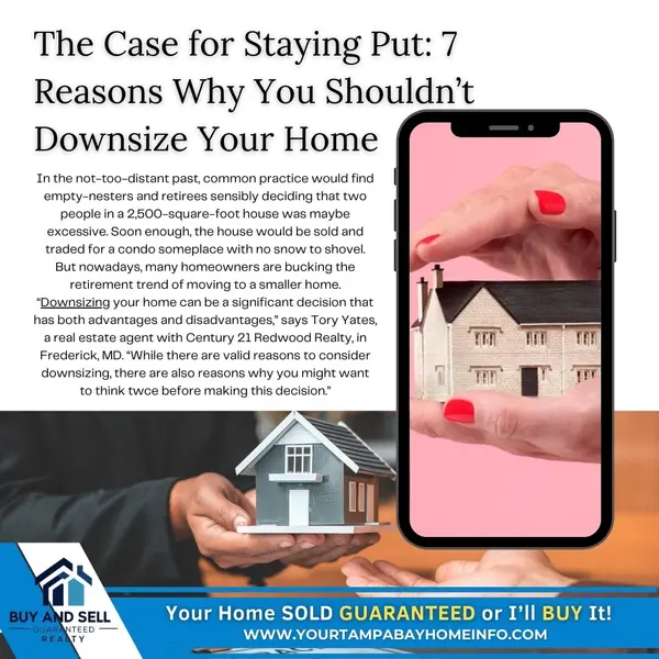 The Case for Staying Put: 7 Reasons Not to Downsize,Ernest Van Glahn