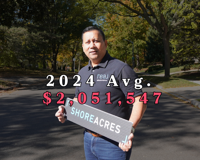 Shoreacres Burlington Home Prices