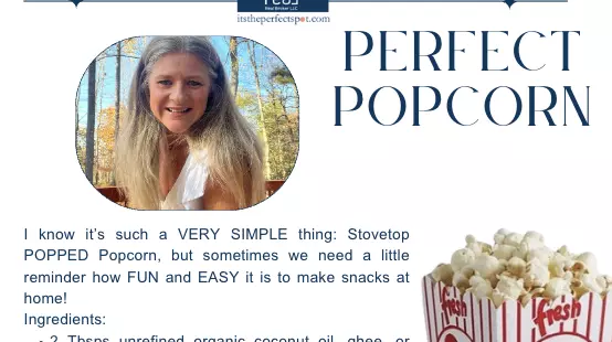 feature image of Perfect Popcorn Recipe