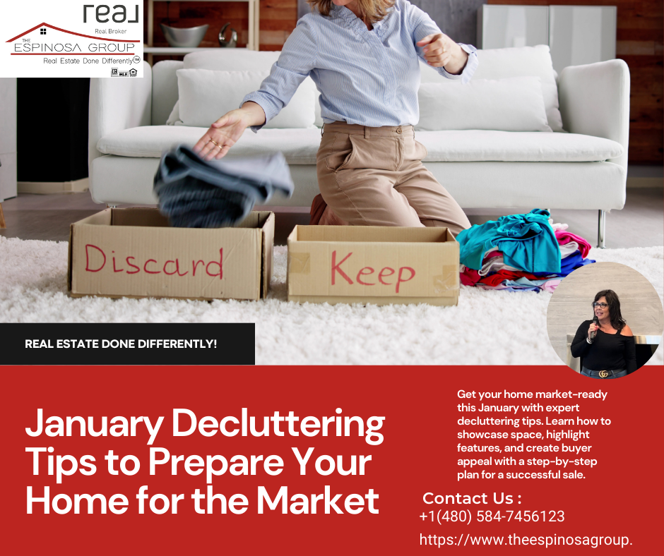 January Decluttering Tips to Prepare Your Home for the Market