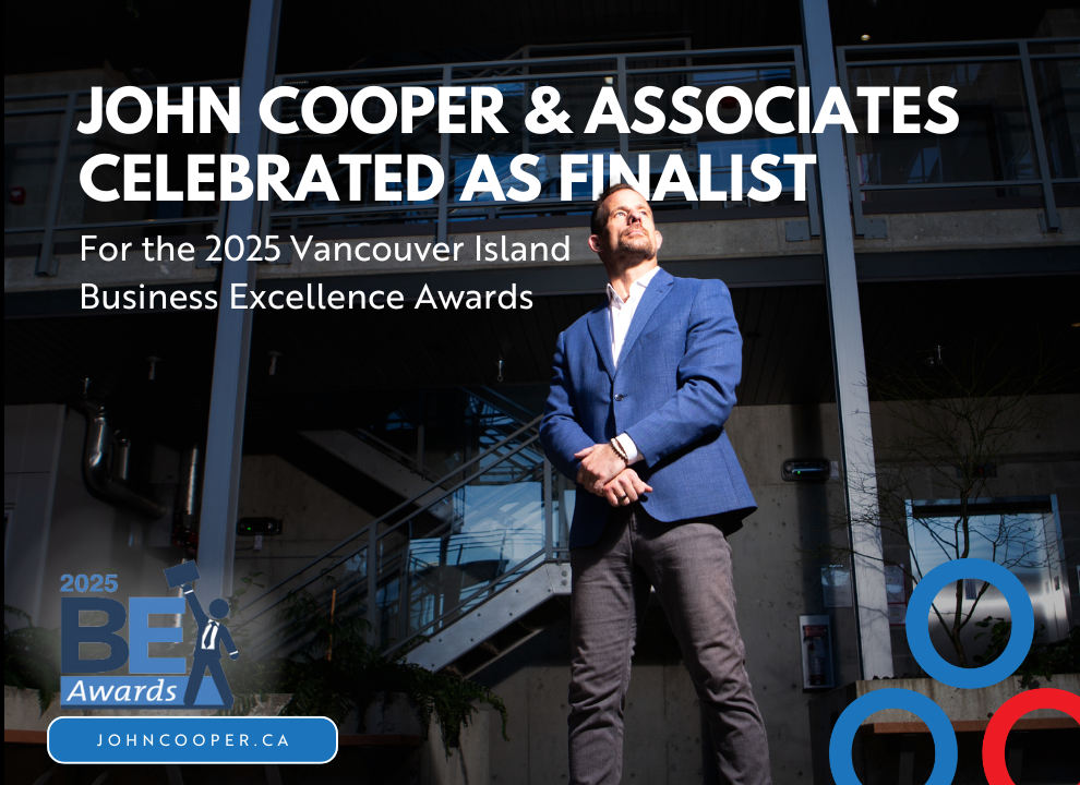 feature image of John Cooper &amp; Associates Named Finalist for the 2025 Vancouver Island Business Excellence Awards