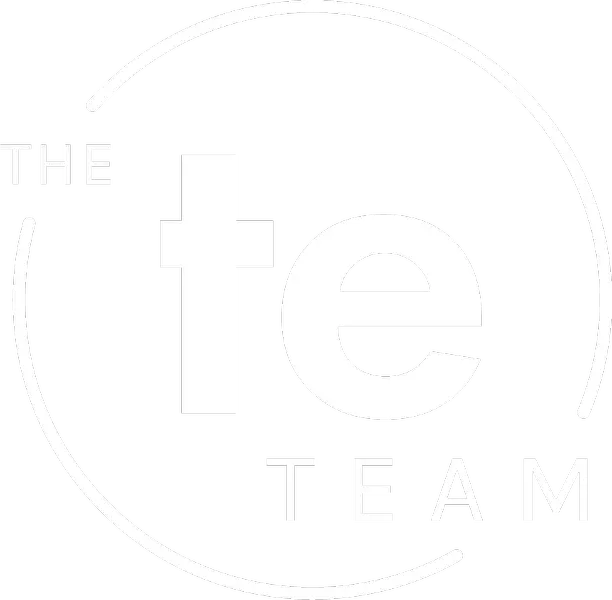 TE Team Logo - white