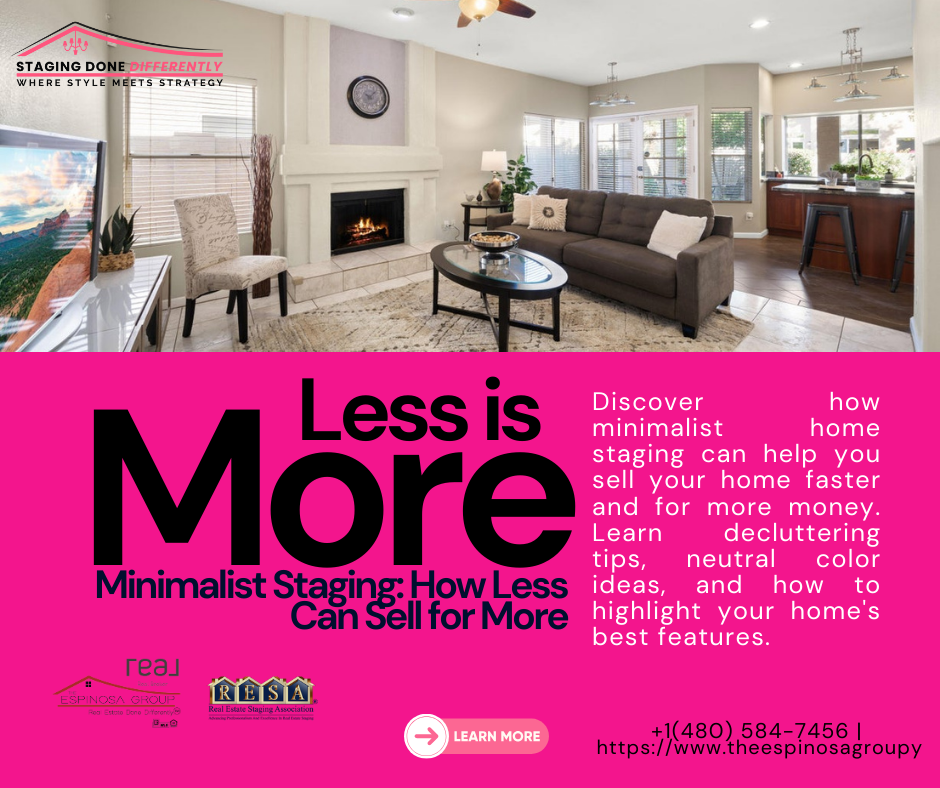 Minimalist Staging: How Less Can Sell for More