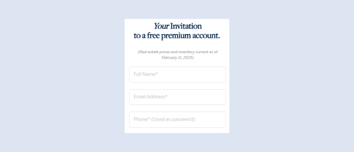 Fast and easy home search registration in Ashburn VA 5-minute digital signup process for Ashburn home buyers
