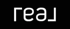 Real Logo Knockout Black with White Wordmark