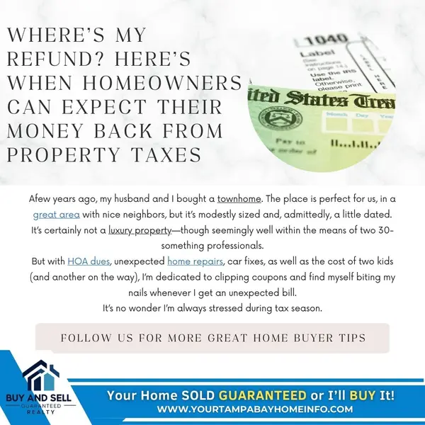 Where’s My Refund? A Homeowner’s Guide to Property Tax Refunds,Ernest Van Glahn