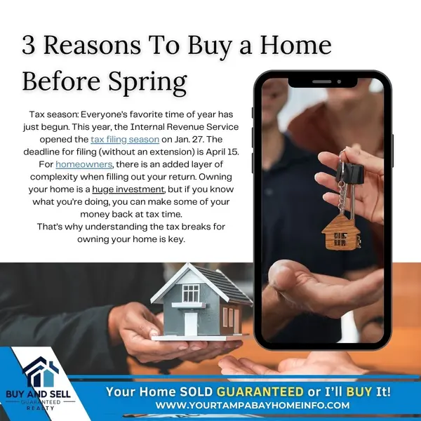 3 Reasons to Buy a Home Before Spring! ,Ernest Van Glahn