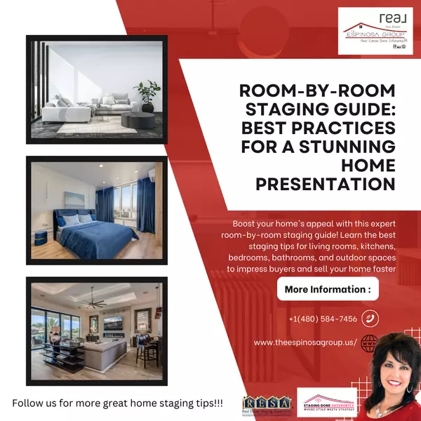 Room-by-Room Staging Guide: Best Practices for a Stunning Home Presentation,Sheri Espinosa