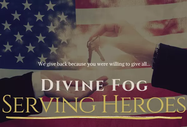 DFR serving heros flag with keys - giving back