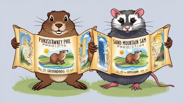 Groundhog Day 2025: Predictions from Punxsutawney Phil & Sand Mountain Sam