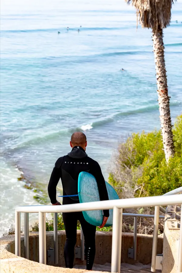 Encinitas Realtor surfs Swamis before and after showing Homes