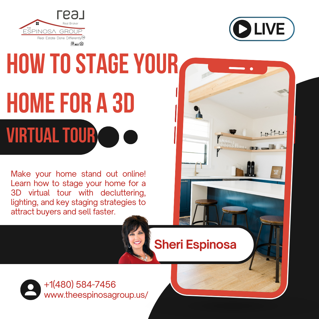 How to Stage Your Home for a 3D Virtual Tour